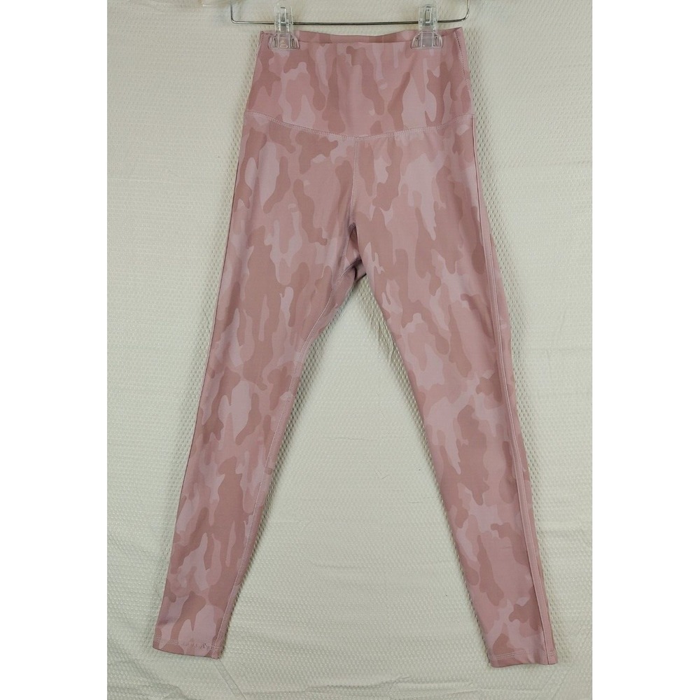 Buff Bunny Collection Pink Camo Leggings Size Medium Activewear Workout Pants
